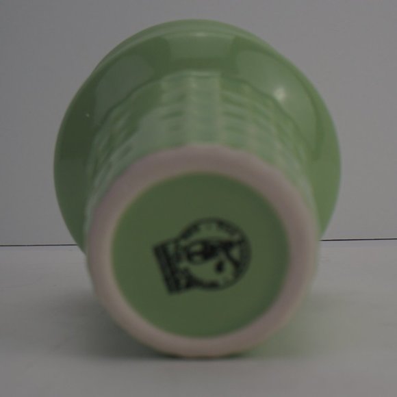 Set of 2 The Monkey and the Peddler Ice Cream Cone Cups 2002 Green Pastel - Picture 4 of 6